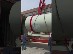 5-10T / H السيليكا الطبول الدوار مجفف الرمل آلة تجهيز مع إيطاليا المحرق الأصلي