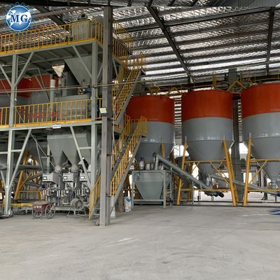 10-30T / H خط إنتاج الخردل الجاف الآلي آلة خلط الخردل الجاف