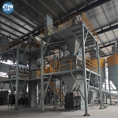 30T/H آلة التلصق البلاط الآلي مصنع خلاط مسحوق الجاف