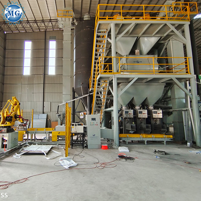 الصين المنتج الجديد 15-25T / H أوتوماتيكي جاف الخرسانة خط إنتاج الخرسانة الستهون خلاط خلاط آلة