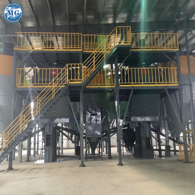 10-30T / H خط إنتاج الخردل الجاف الآلي آلة خلط الخردل الجاف