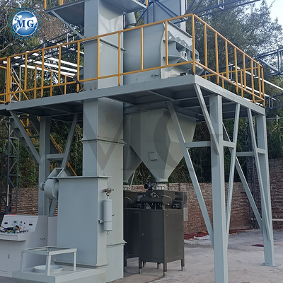 التحكم بـ PLC مصنع خلاط مسحوق الخليط الجاف مع محرك مزيج الشعاع المزدوج