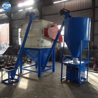 4-5 T/H 35 KW خليط جاف مسحوق الخرطوم خليط الجهاز الحائط الرمل المضغوط أجهزة خلط الاسمنت البلاط مصنع الصمغ اللاصق