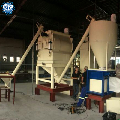 4-5 T/H 35 KW خليط جاف مسحوق الخرطوم خليط الجهاز الحائط الرمل المضغوط أجهزة خلط الاسمنت البلاط مصنع الصمغ اللاصق