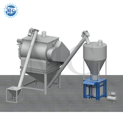 4-5 T/H 35 KW خليط جاف مسحوق الخرطوم خليط الجهاز الحائط الرمل المضغوط أجهزة خلط الاسمنت البلاط مصنع الصمغ اللاصق