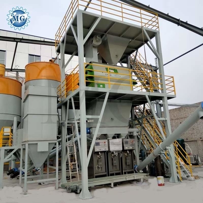 آلة صنع غراء بلاط الجدار المعجون بخلاط أسمنت الرمل 100KW 12m