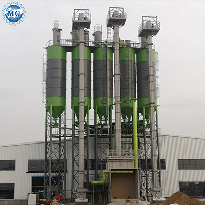 30T / H الأسمنت جدار المعجون الجاف الملاط مصنع الجص خلاط الجبس آلة