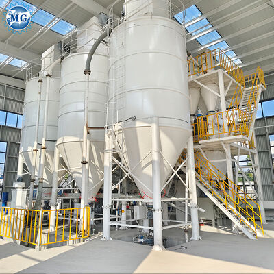 10-30 T/Hour Dry Mix Plant with Automatic Feeding And Packing and Twin Shaft Mixer