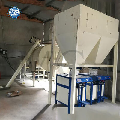 1-8 T/H مصنع خلط الخرسانة الجافة الجدار الجص الجبس خلاط الجبس البلاط الصمغ الصمغ الصمغ المصنع للبيع