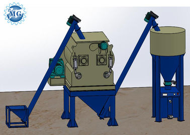 4-5T / H خط إنتاج الملاط الجاف نصف أوتوماتيكي 20㎡