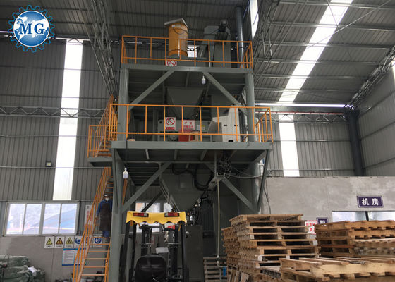 10-30T / H خط إنتاج الملاط الجاف تصدير معمل خلط الملاط الجاف