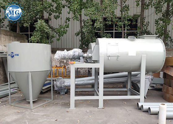 3-5T / H خط إنتاج الملاط الجاف شبه الأوتوماتيكي معدات خلط الملاط الجاف
