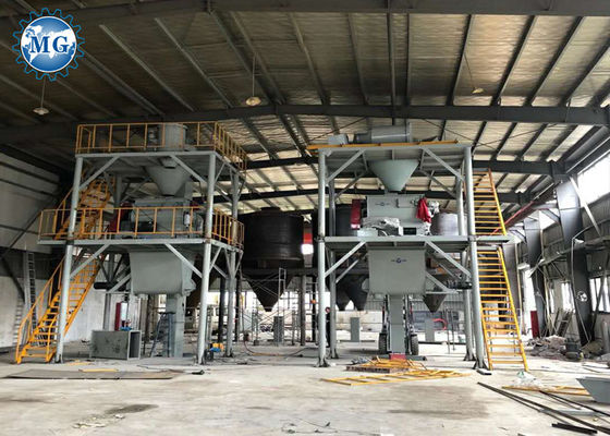 وزن الأسمنت 25t / H معدات خلط الملاط الجاف