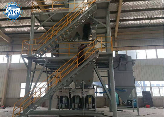 2000L خلط بلاط لاصق جاف هاون مصنع 12T / H للأسمنت