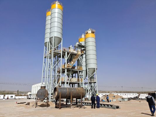 مصنع خلط الملاط الجاف اليدوي 8T / H آلة خلط معجون الجدار شبه الأوتوماتيكية