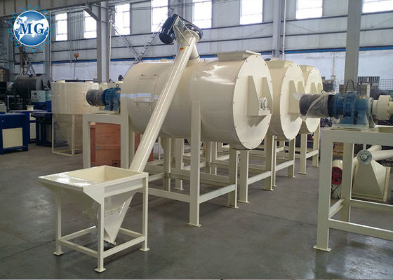 4T / H خط إنتاج الملاط الجاف 25KW الخلط التلقائي