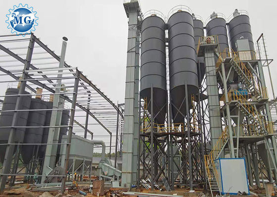 التحكم بالكمبيوتر 30T / H آلة خلط لاصق البلاط الجاف