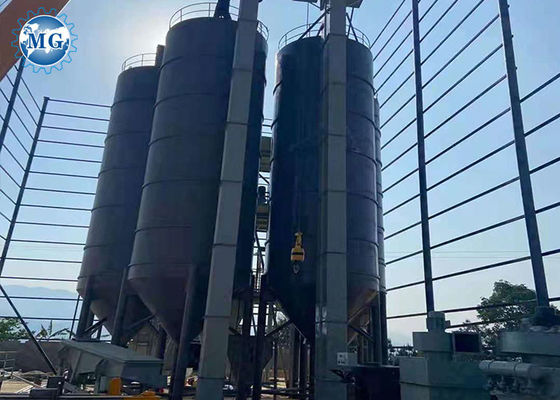 15-20 T / Hr معدات خلط الملاط الجاف معمل خلط المعجون
