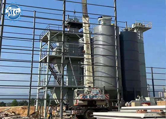 شهادة SGS 2t / H خط إنتاج الملاط الجاف المعزول لخط إنتاج الملاط