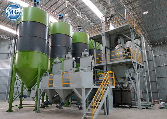 خط إنتاج الملاط اللاصق للبلاط الخزفي الأوتوماتيكي بعمود مزدوج خلاط Agravic